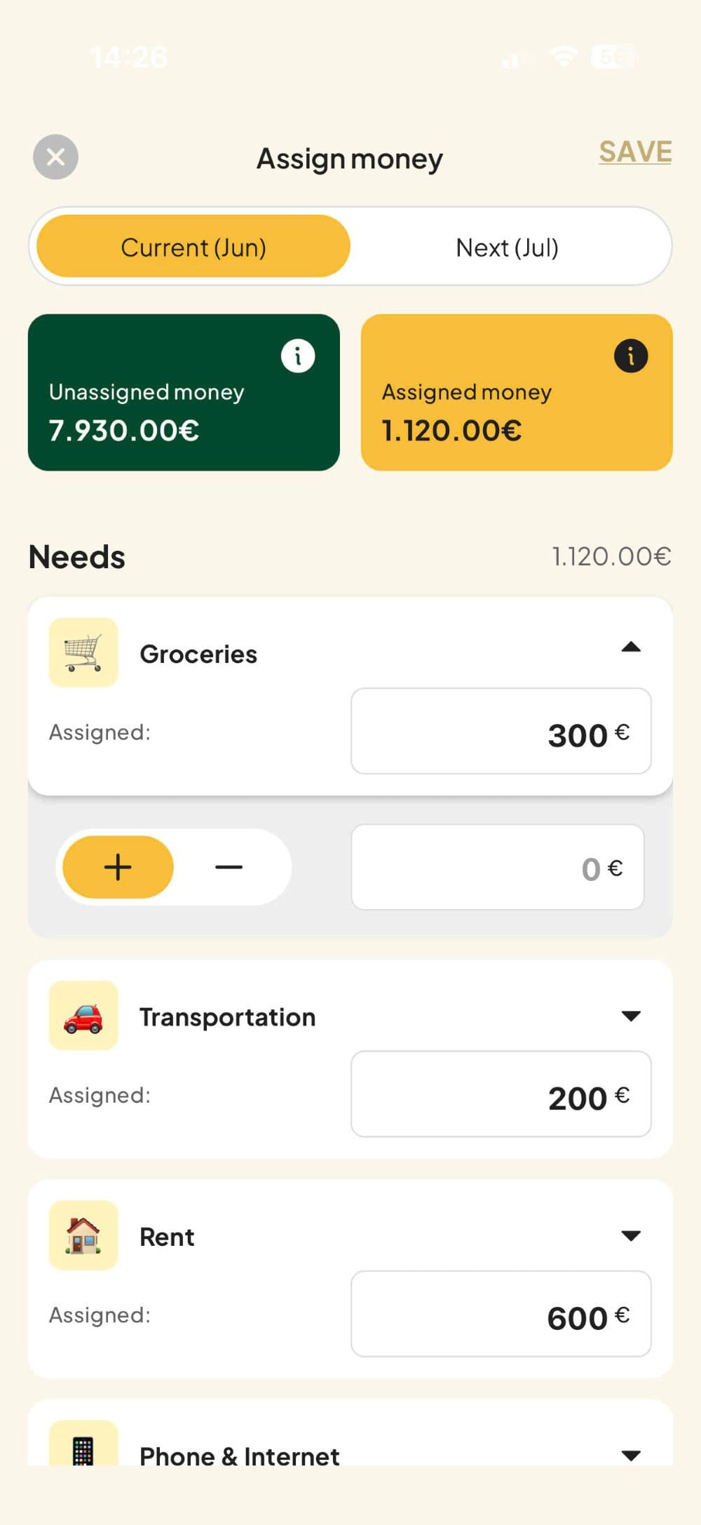 Repenser l'onboarding d'une méthode de budget complexe screen 4
