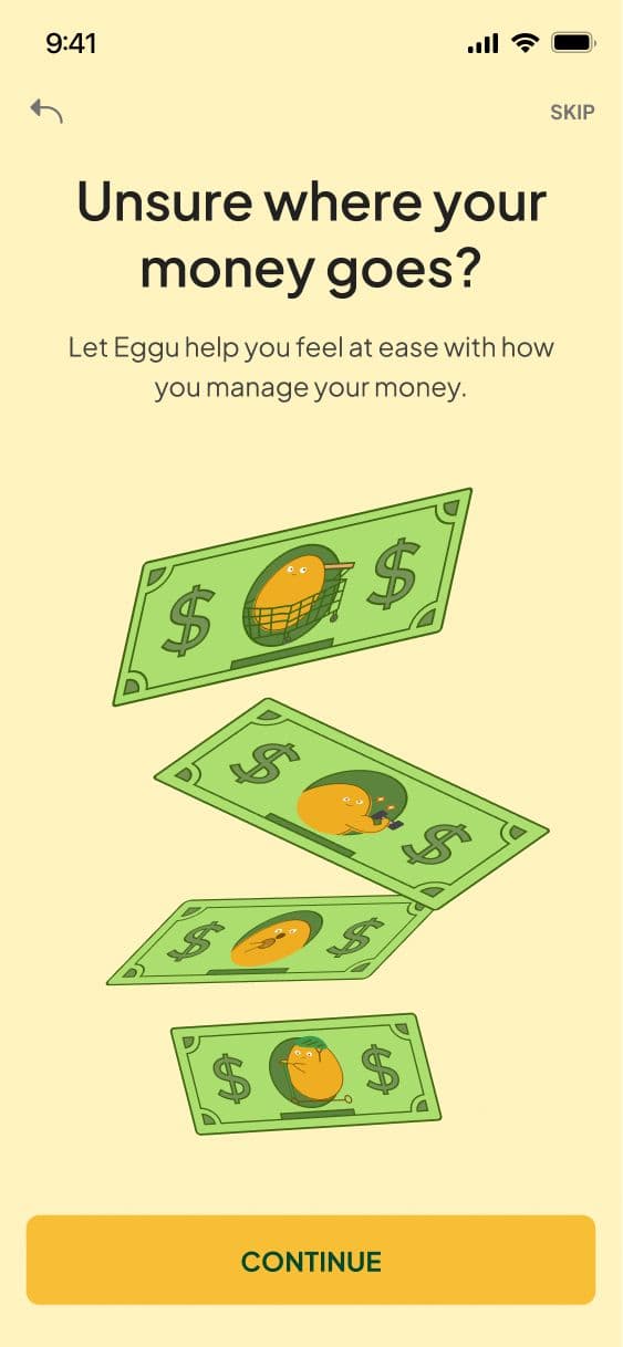 Repenser l'onboarding d'une méthode de budget complexe solution screen 2
