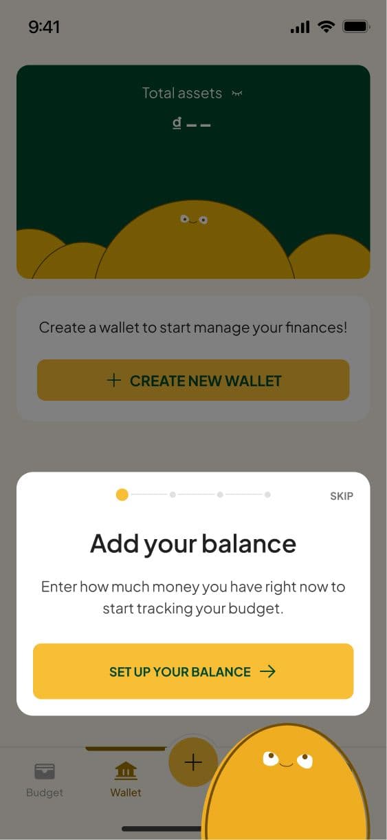 Repenser l'onboarding d'une méthode de budget complexe solution screen 11