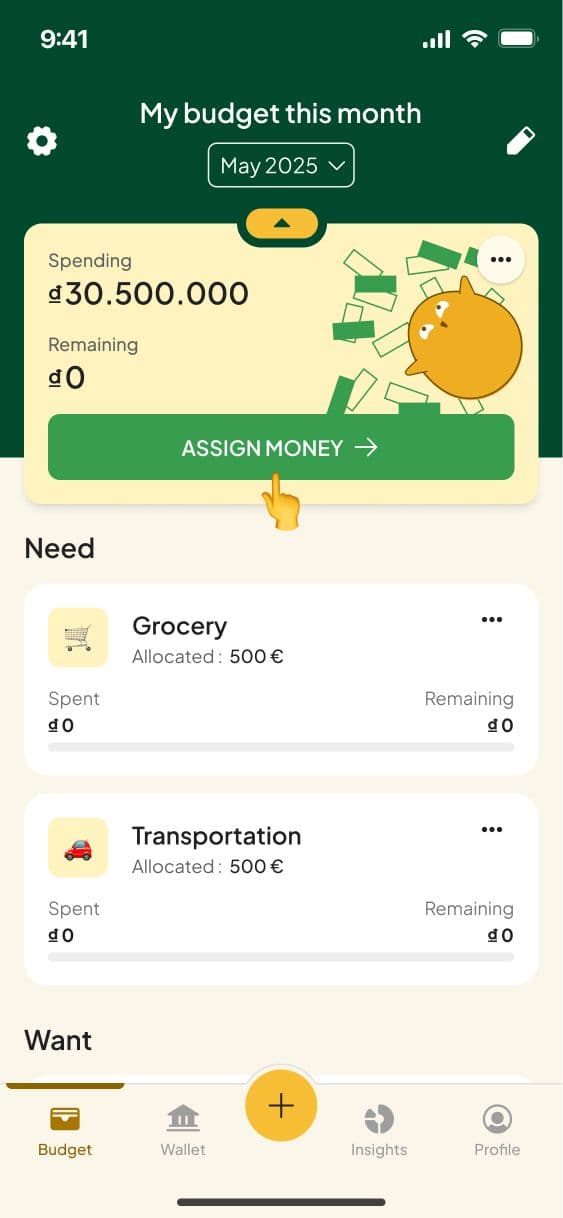 Repenser l'onboarding d'une méthode de budget complexe solution screen 15